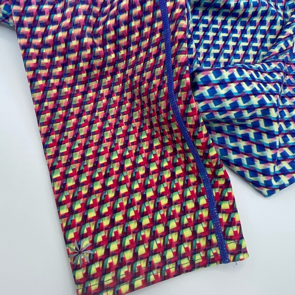 Athleta Vivid Sonar Ombré Capri Yoga Pants Leggings Size Small—Like New - Picture 4 of 9